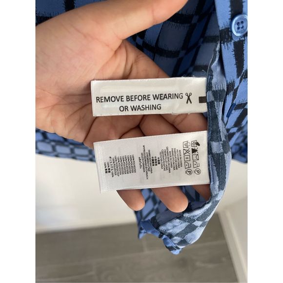 MK Button Down Top Size Small - Picture 10 of 11